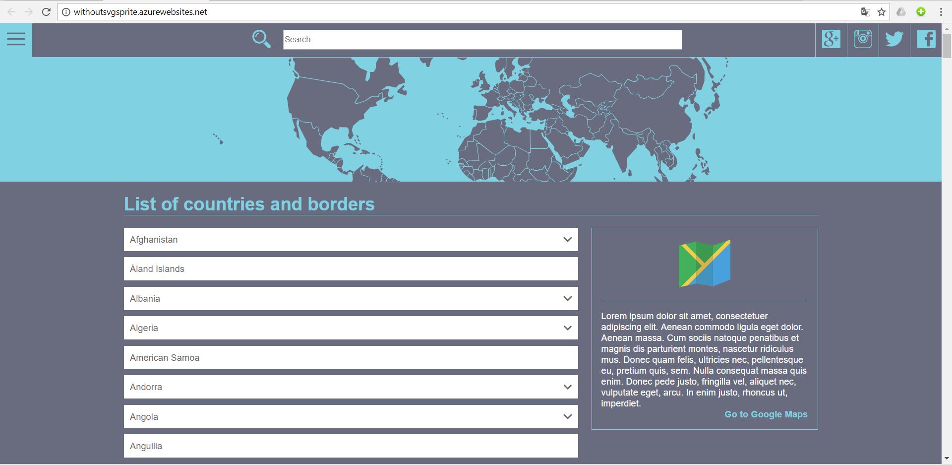 Web with out sprite SVG